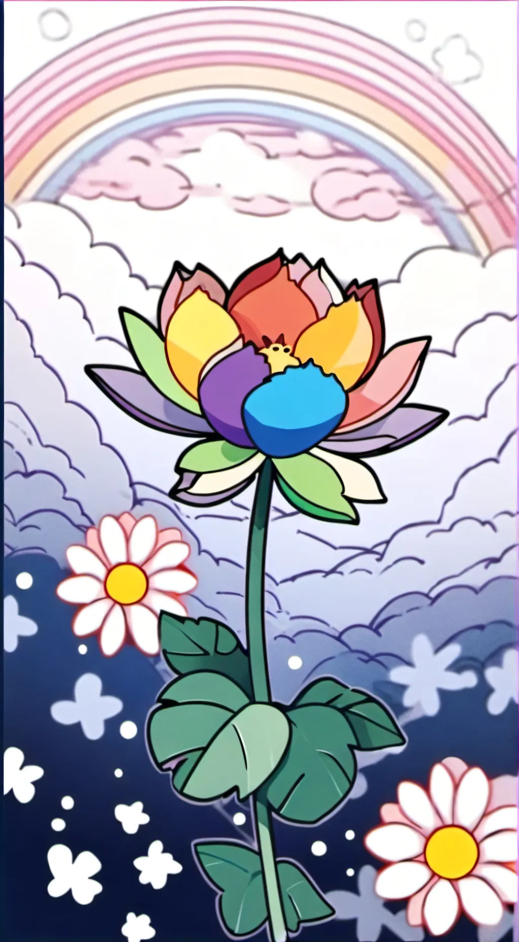 ai character: ☆Dandy!☆ background