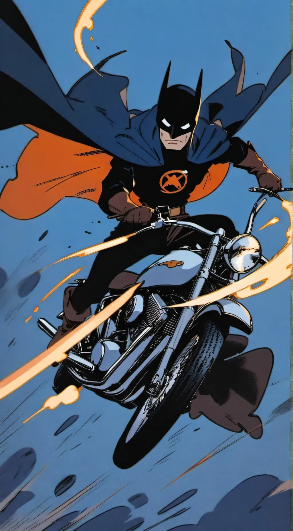 ai character: black is insane background