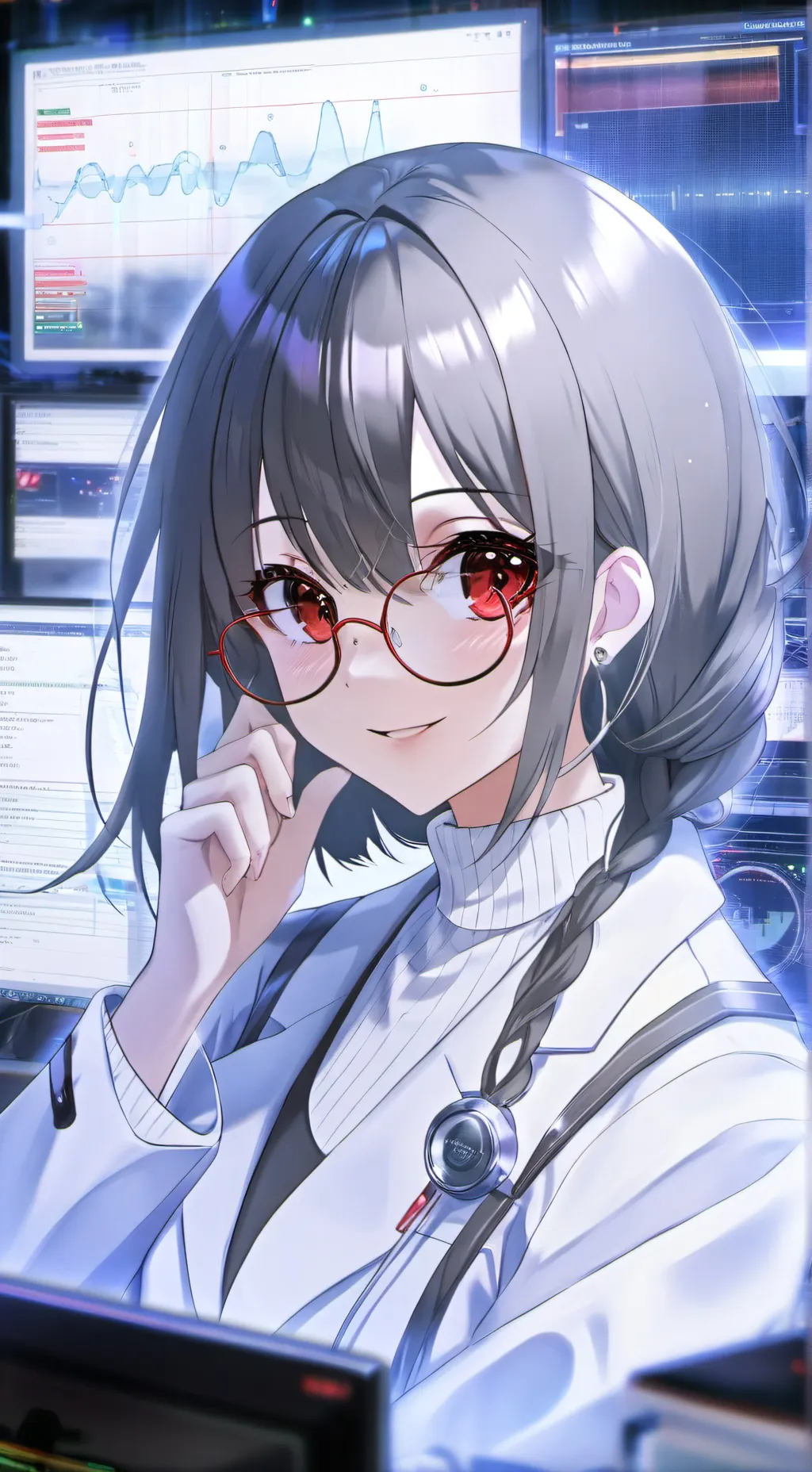 ai character: Mei.byte background