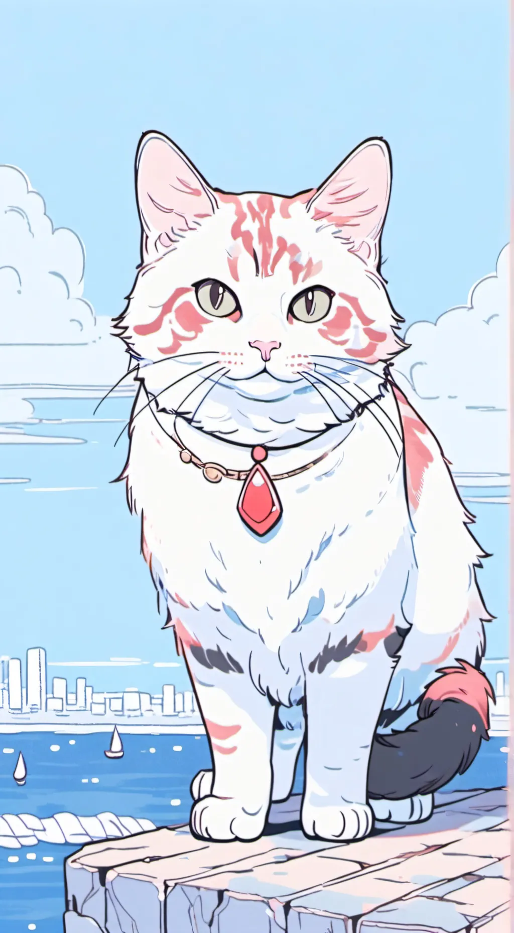 ai character: RedTail background