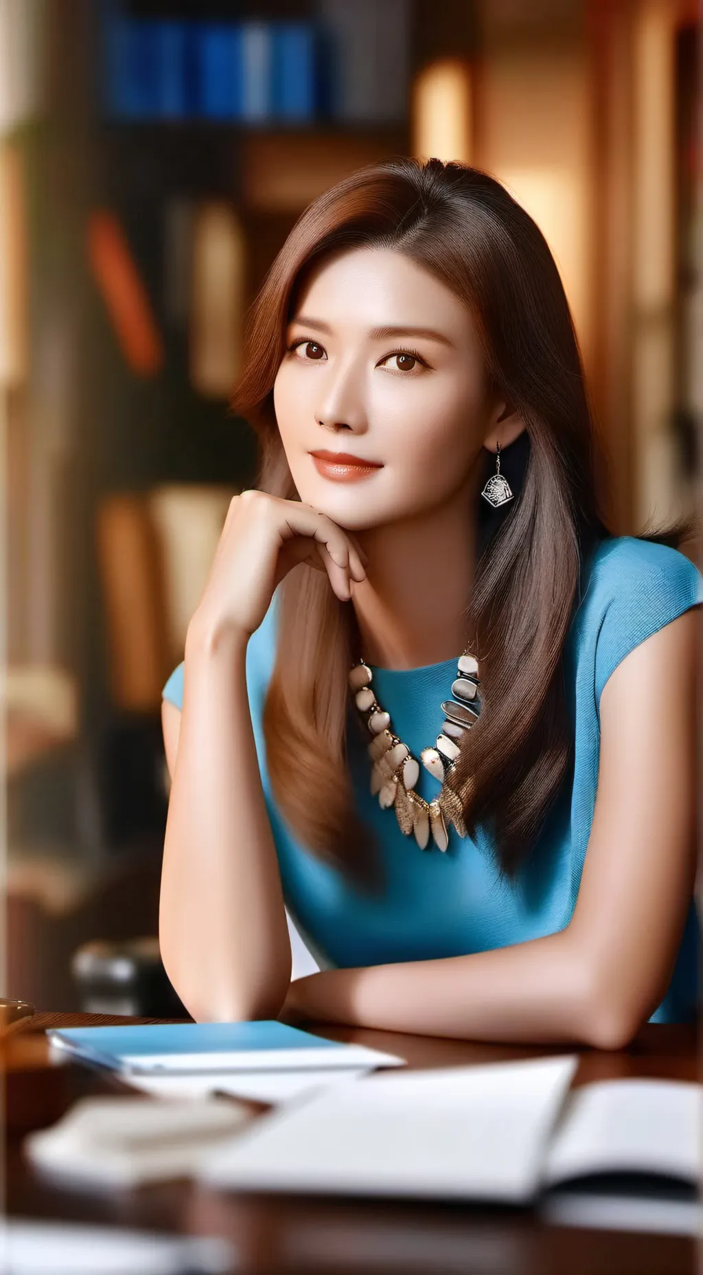 ai character: Confession Room background