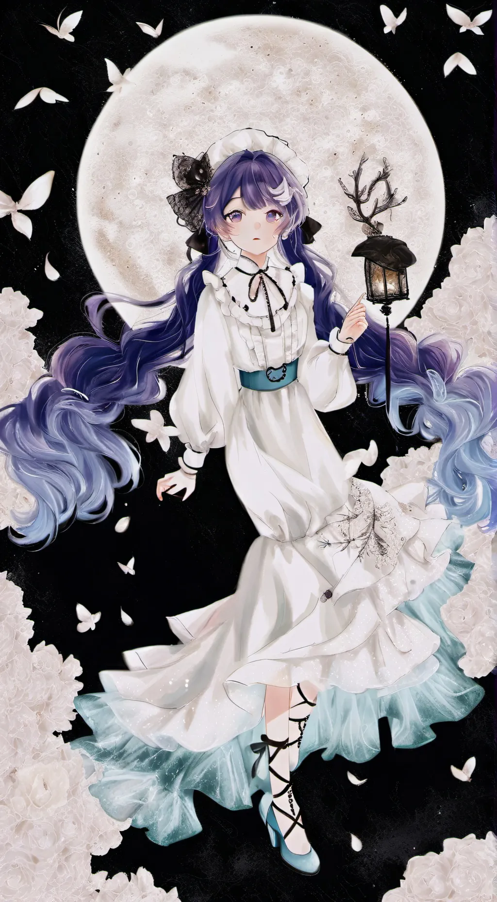 ai character: Yuki Michinomiya  background