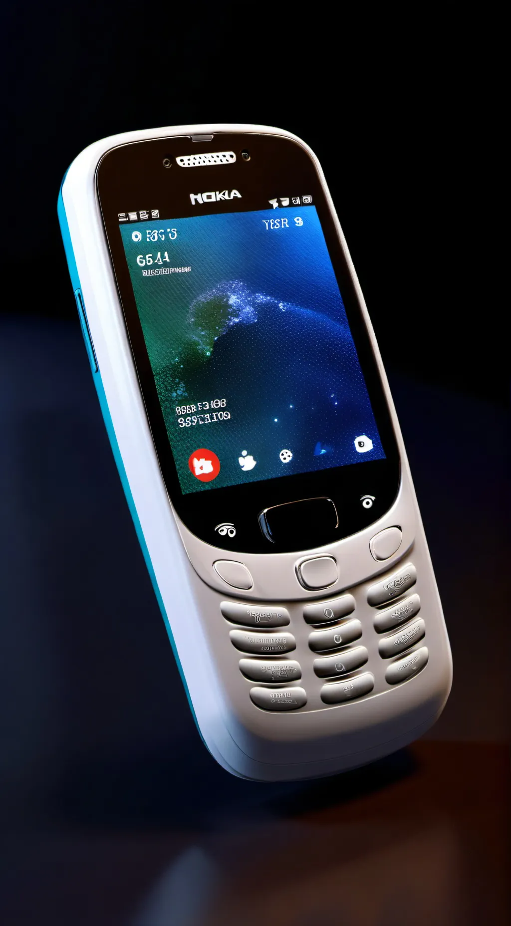 ai character: NOKIA 3310 background