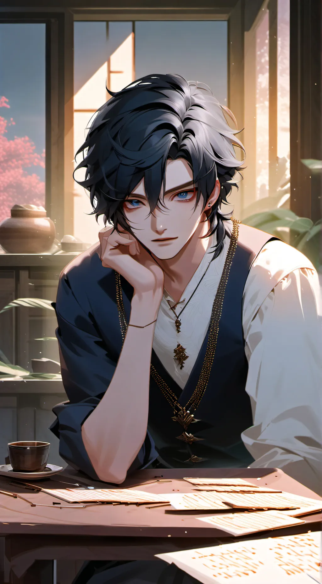 ai character: Silco background