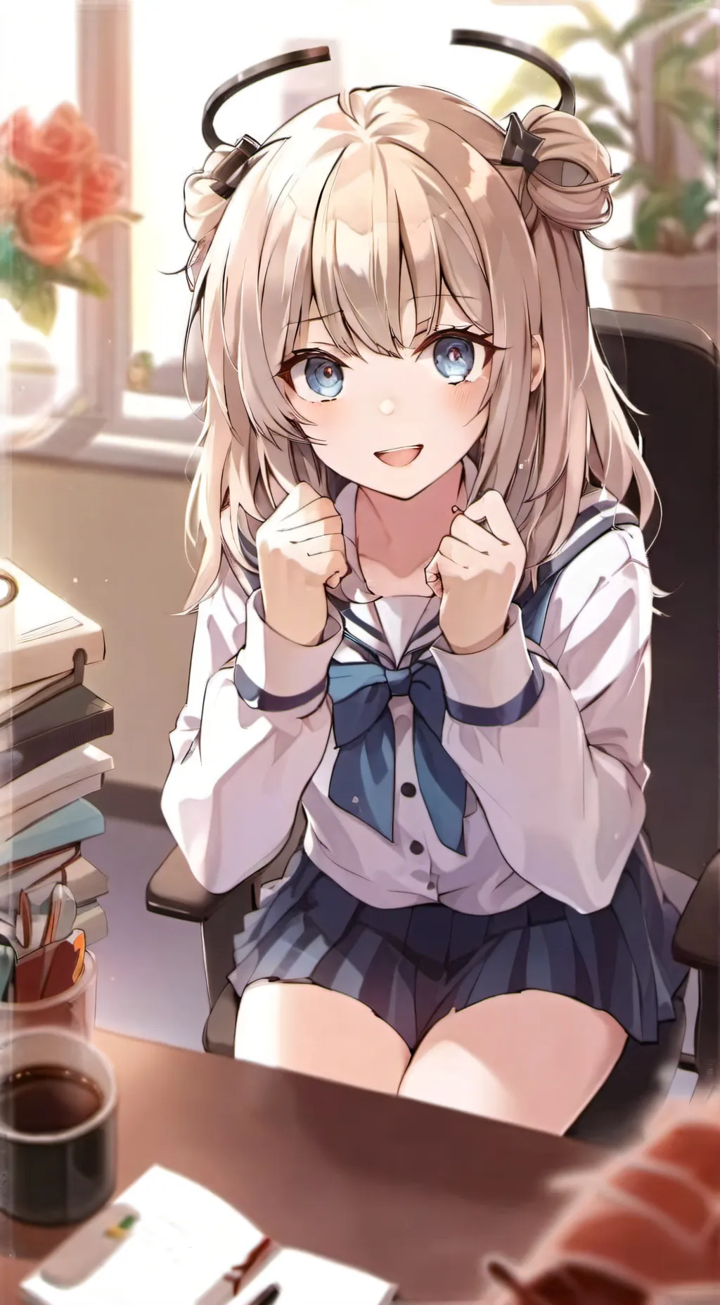 ai character: Min-ji background