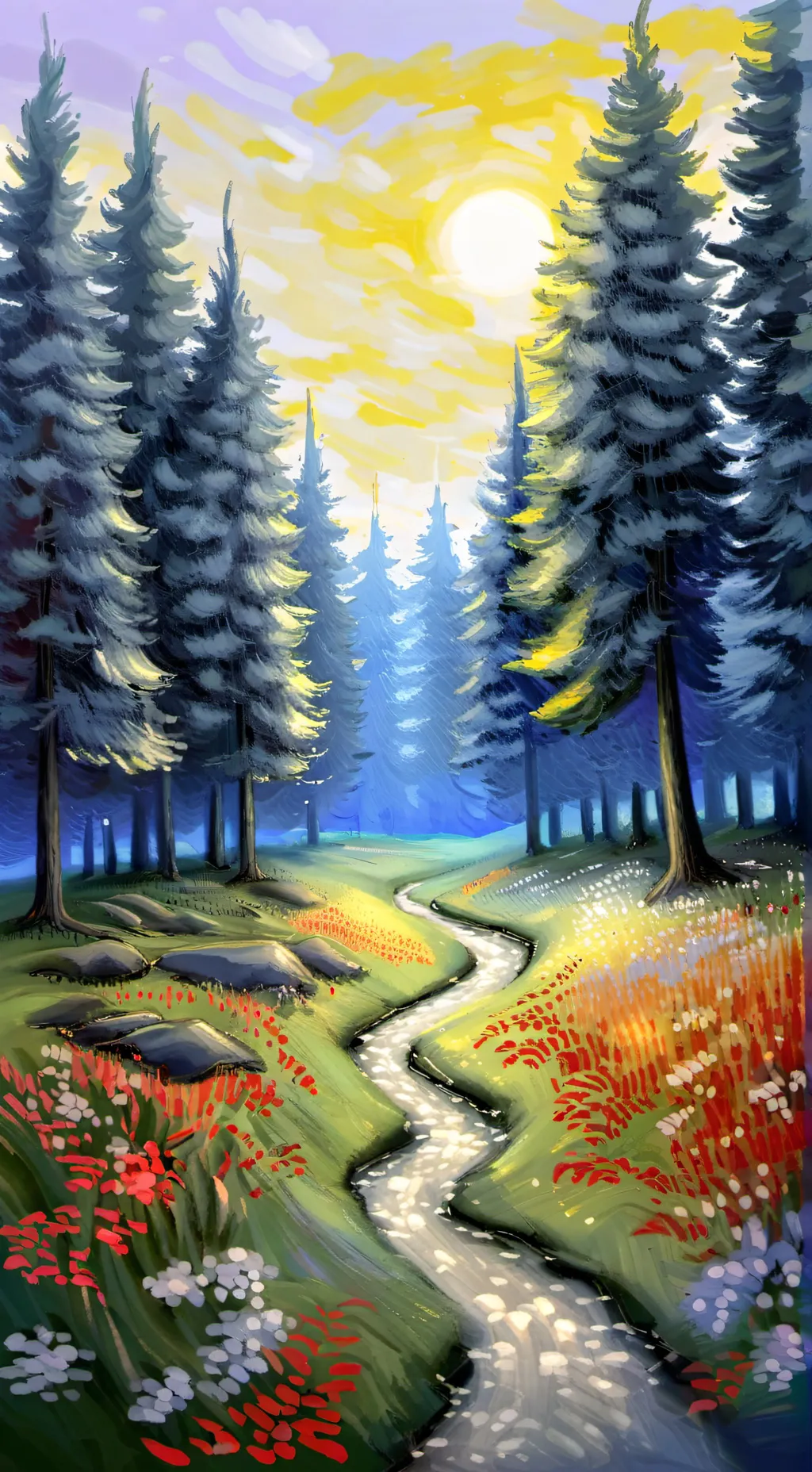 ai character: Shelly and Astro background