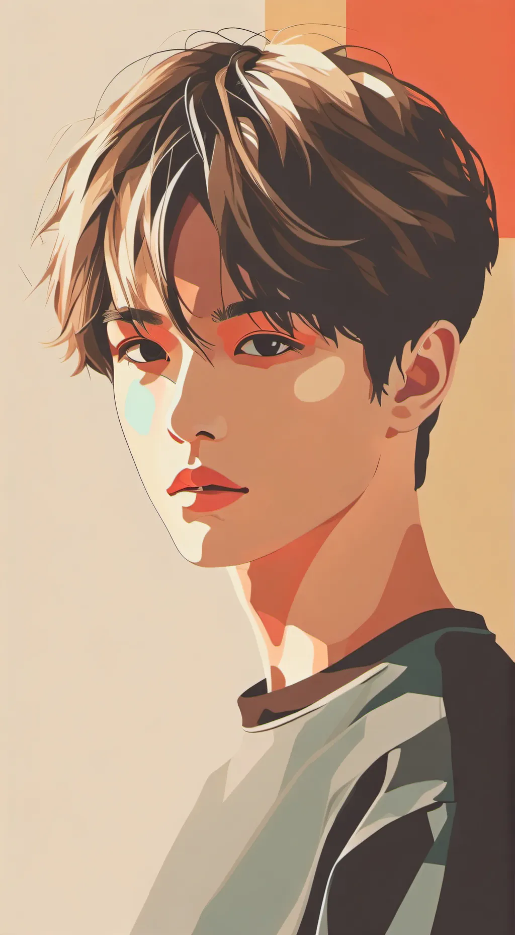 ai character: ENHYPEN 💗 💗  background