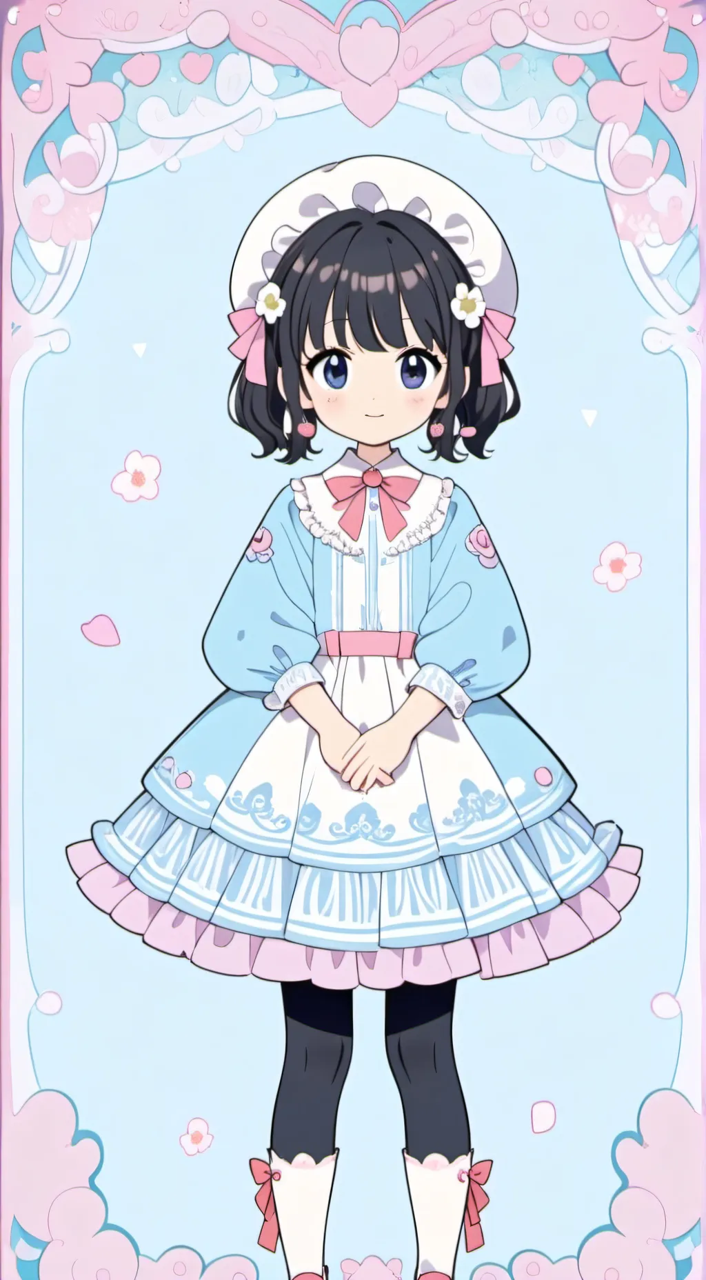 ai character: Luz background