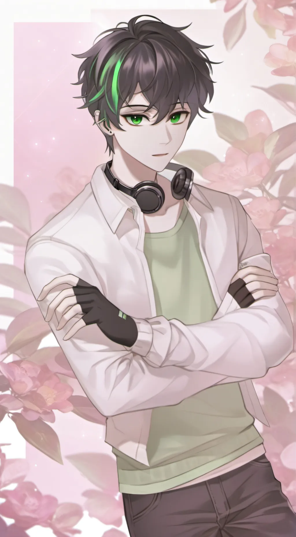 ai character: LOV x my OC 6 background