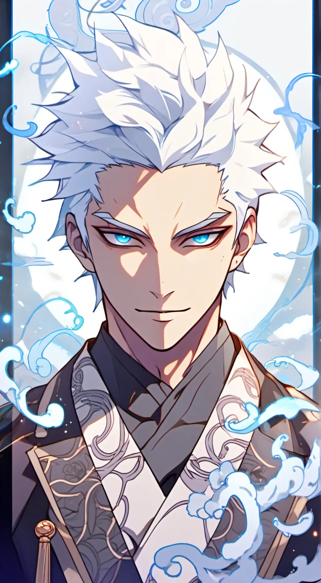 ai character: Satoru Gojo background