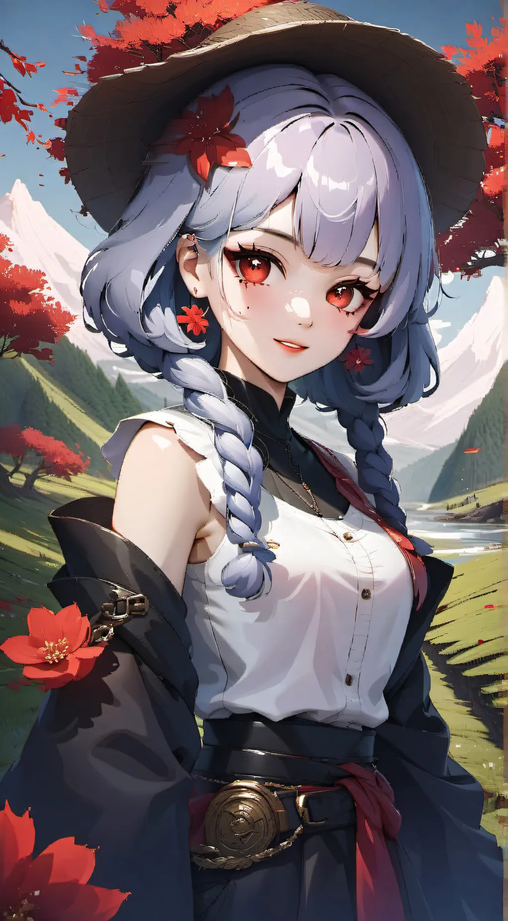 ai character: andrea background