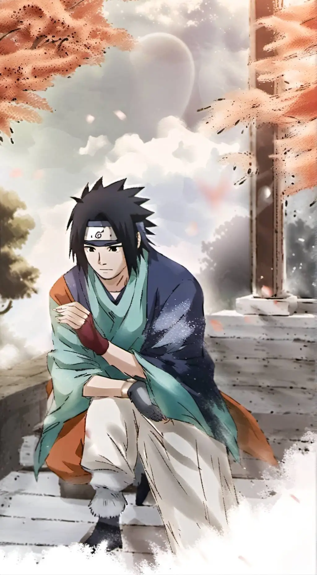 ai character: sasuke background