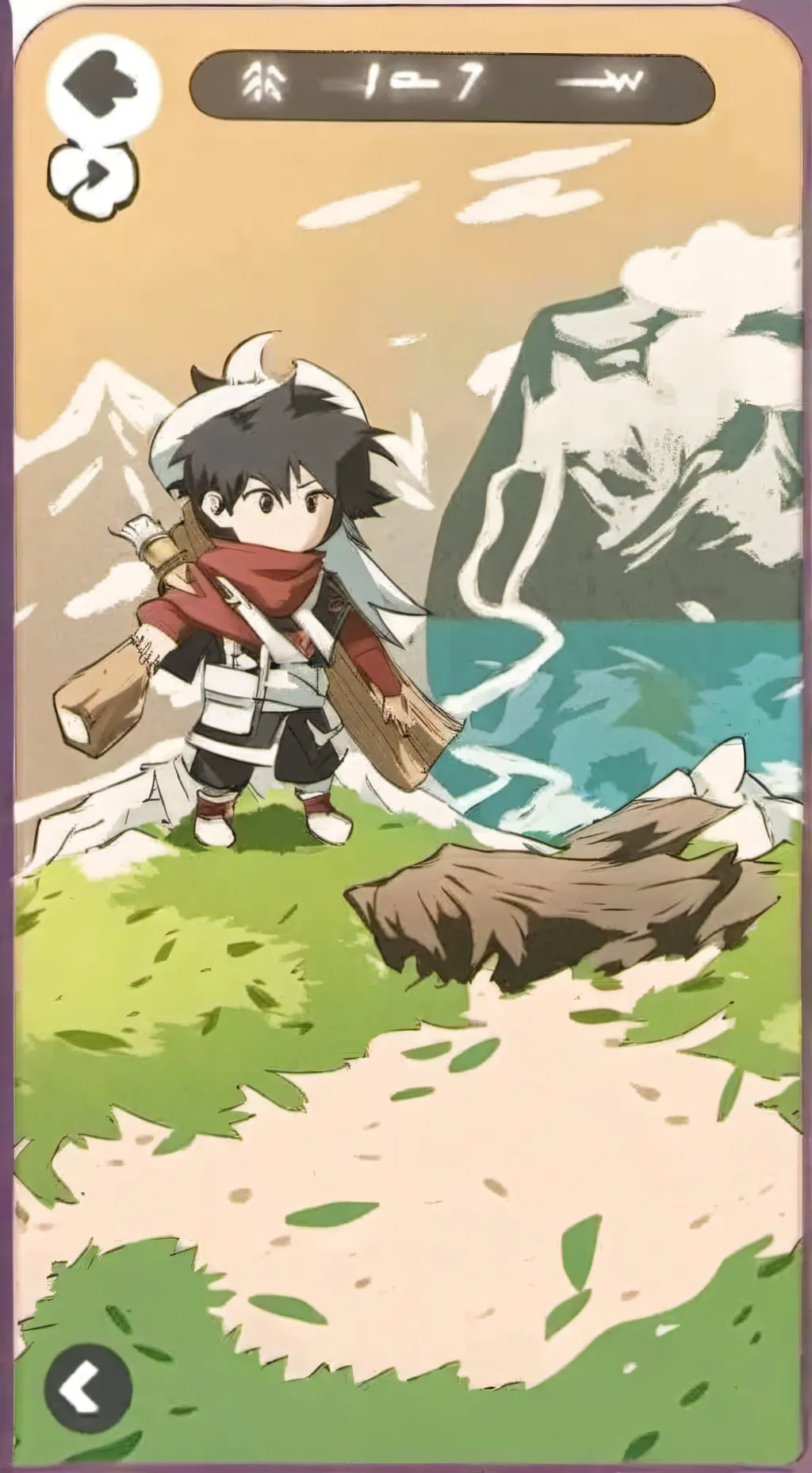 ai character: 13 карт  background