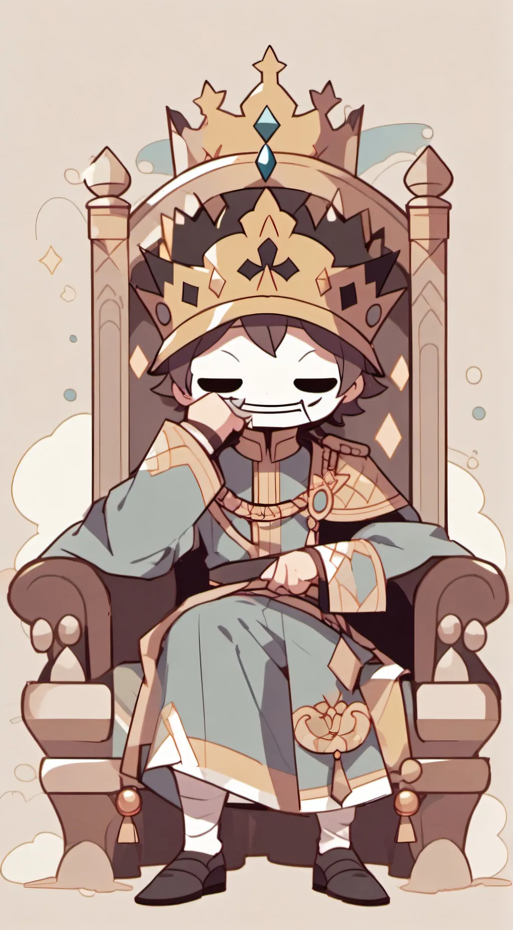 ai character: The goober king background