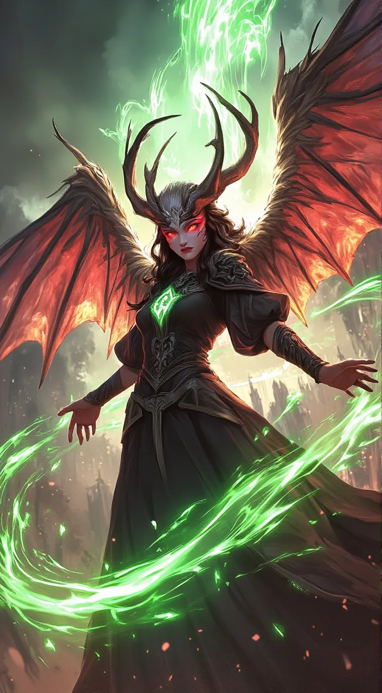 ai character: Dayanna  background