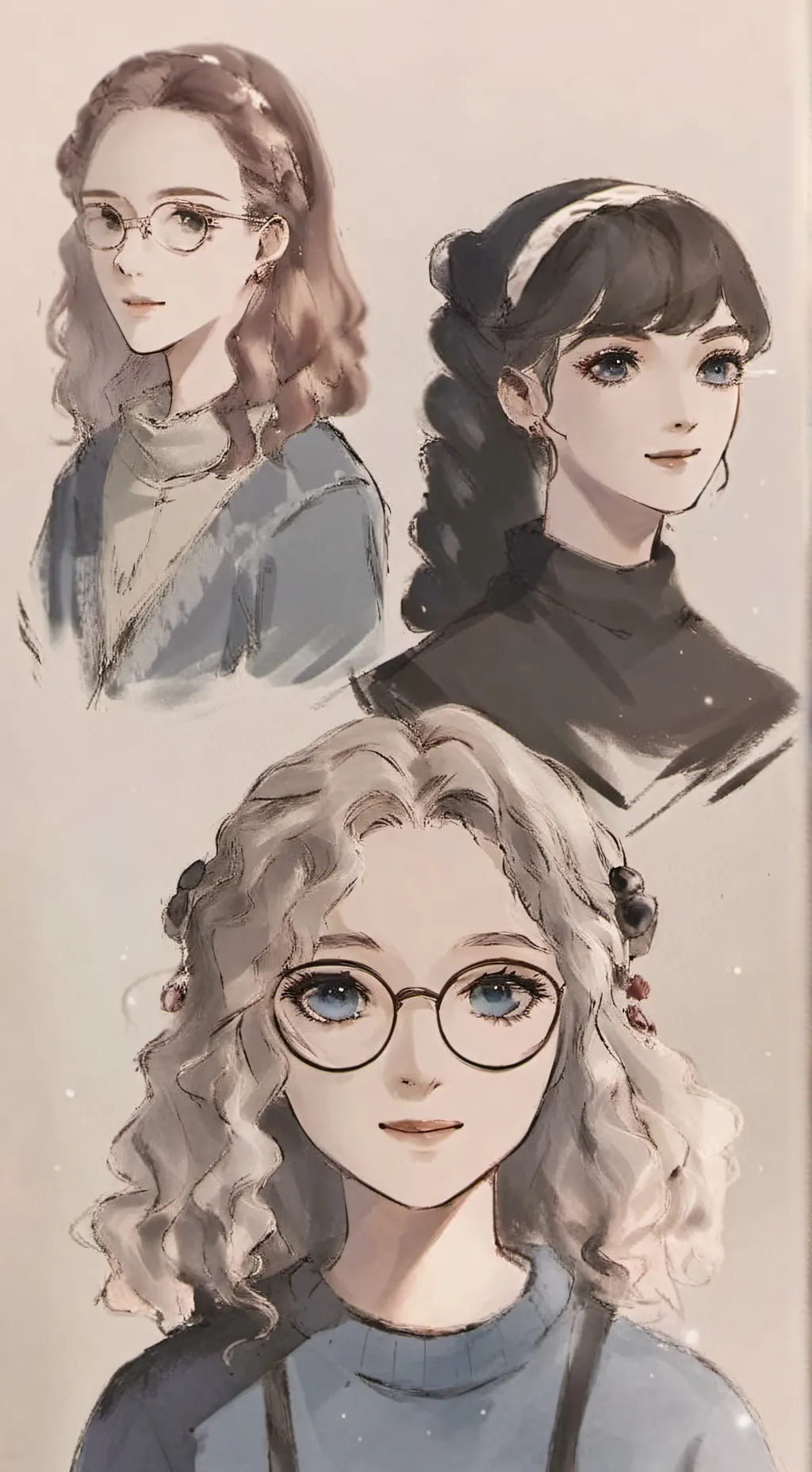 ai character: School horrors background