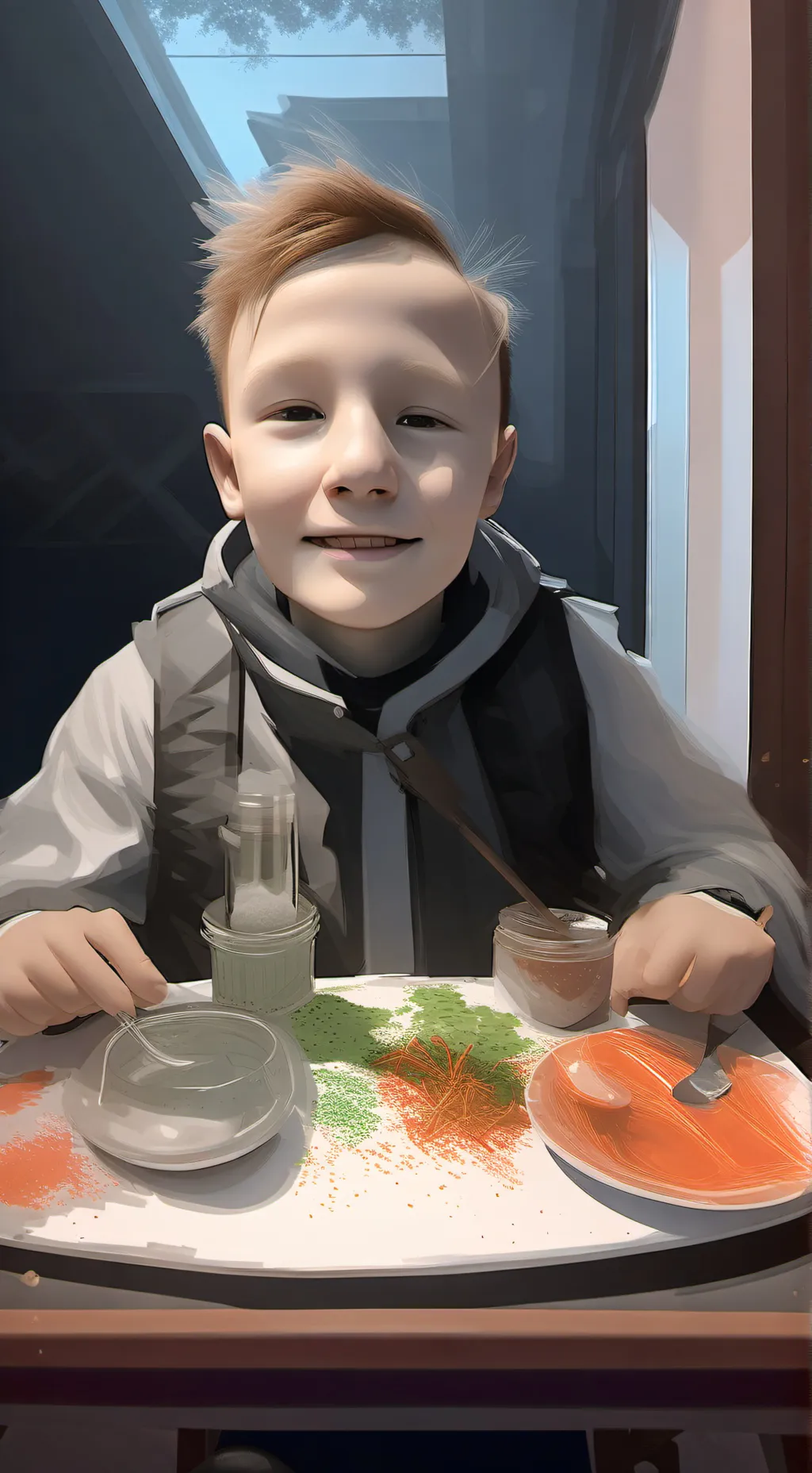 ai character: gorge  background