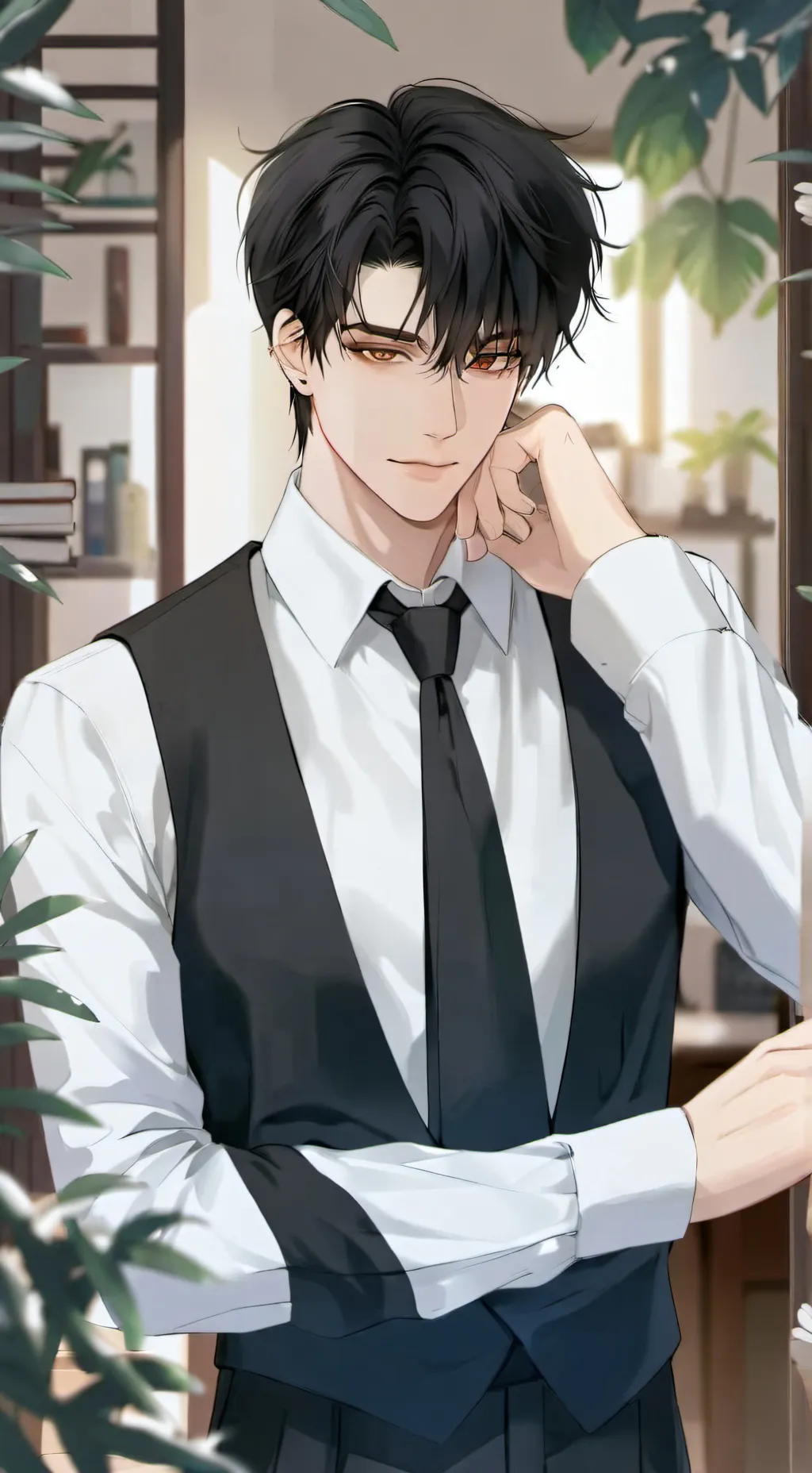 ai character: Ryo background