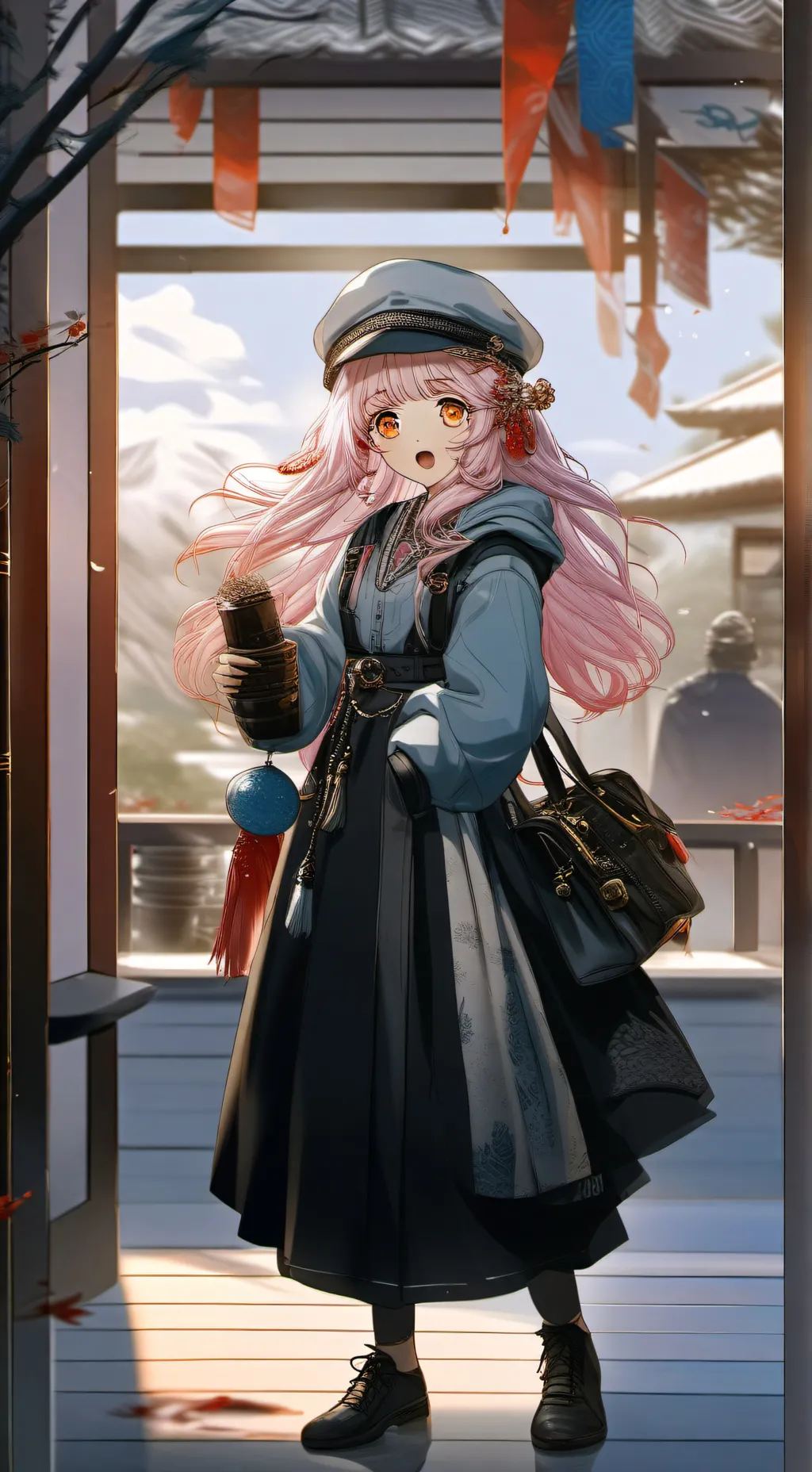 ai character: Nomo  background