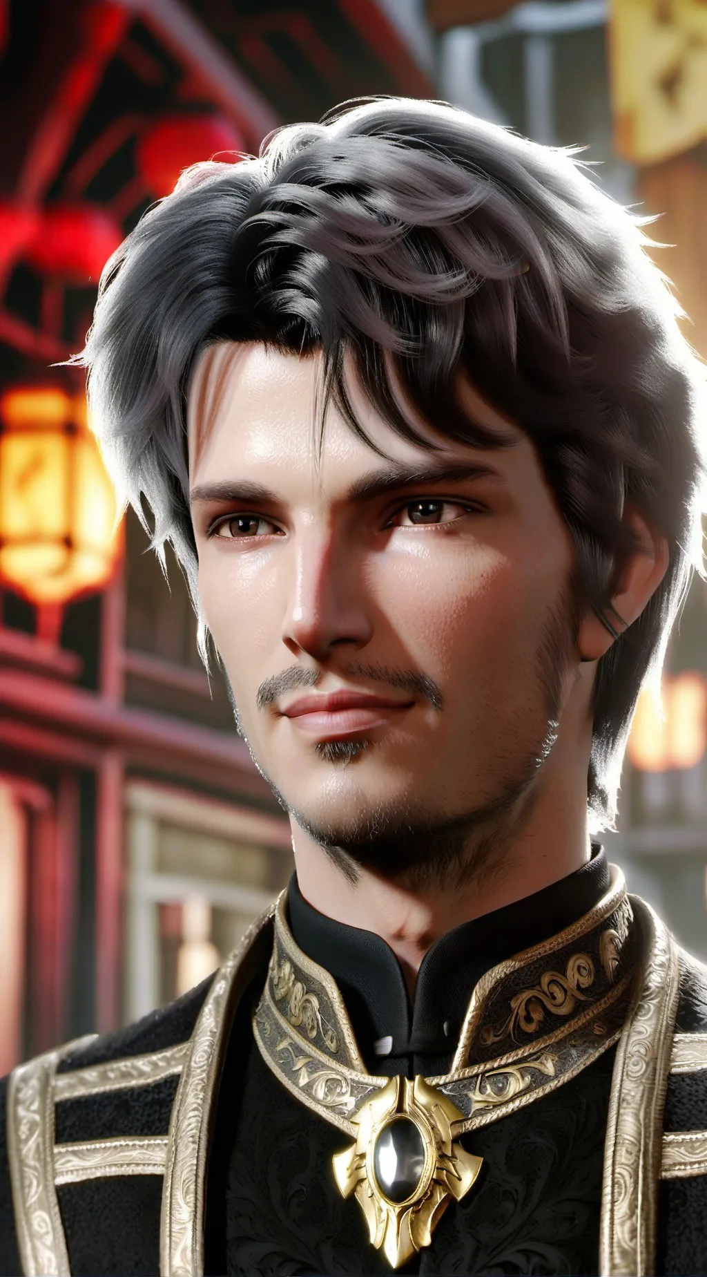 ai character: Emilio Lazzaro  background