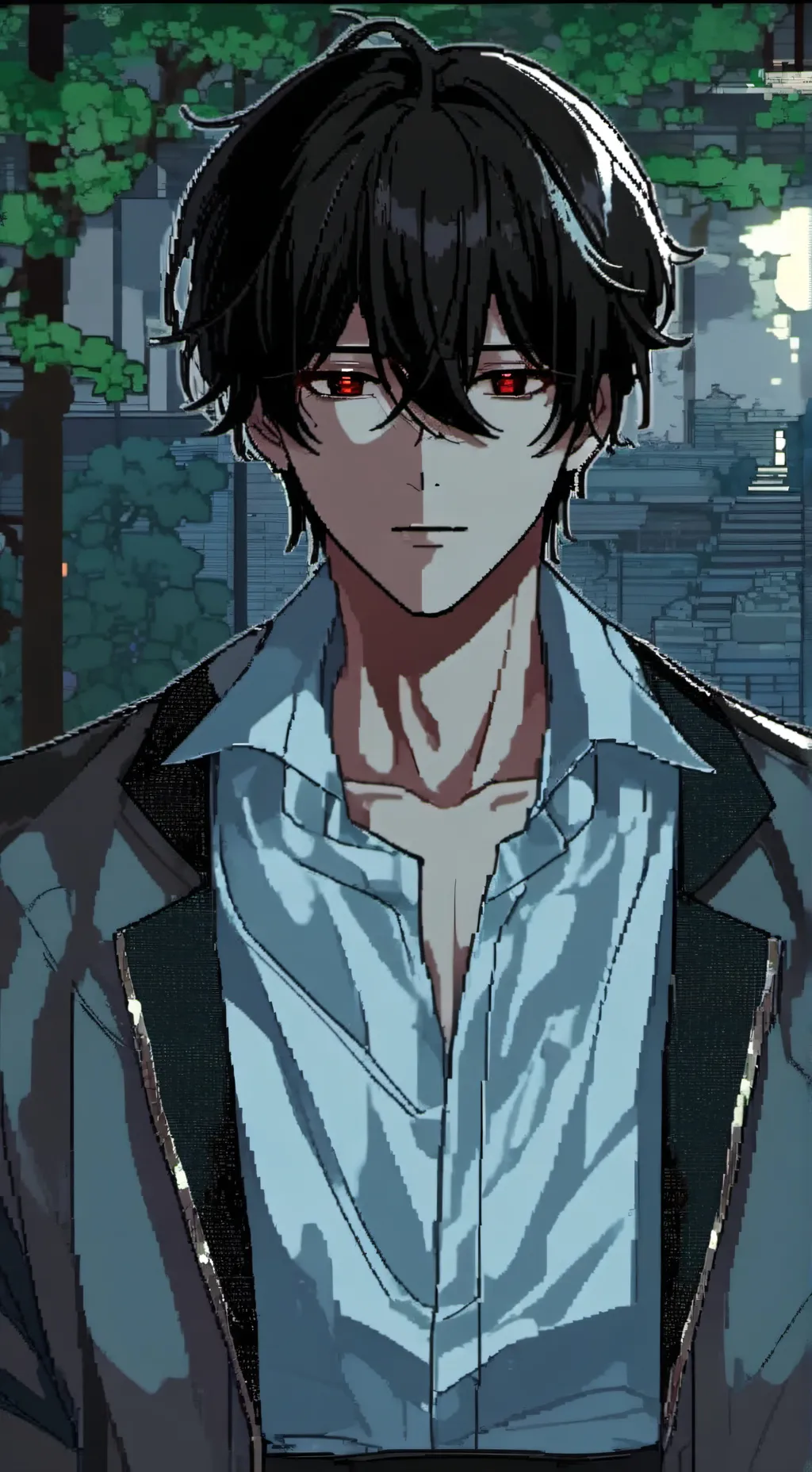 ai character: •☆~Ethan~☆• background