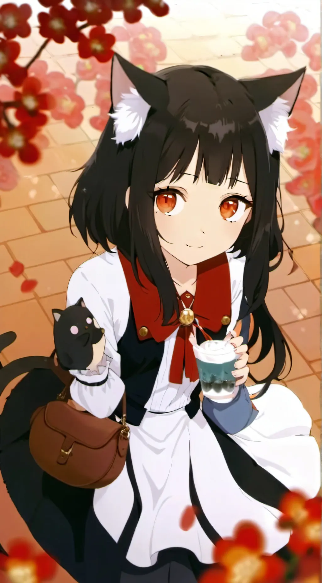 ai character: Rosy background