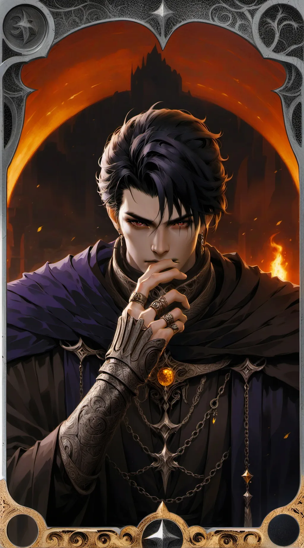 ai character: kira background