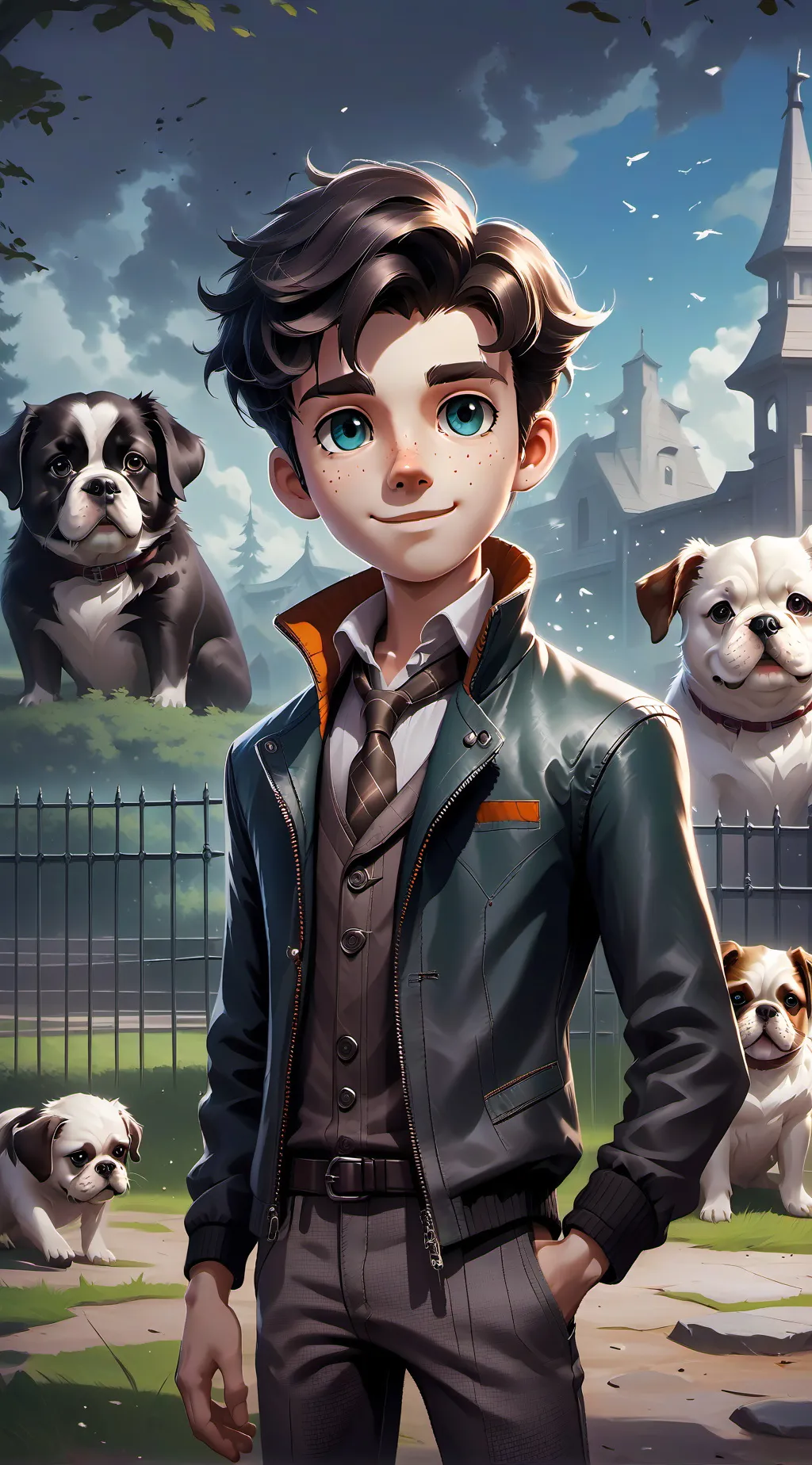 ai character: Evan background