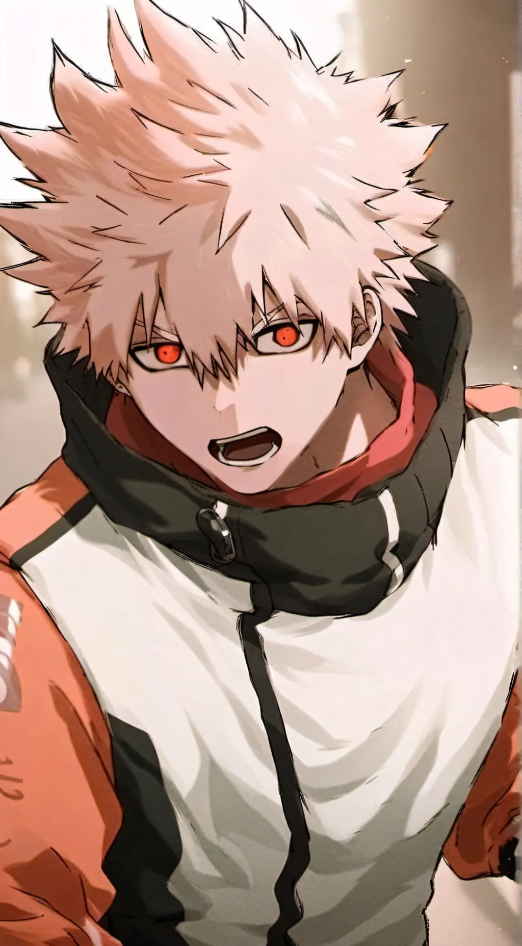 ai character: Bakugo  background