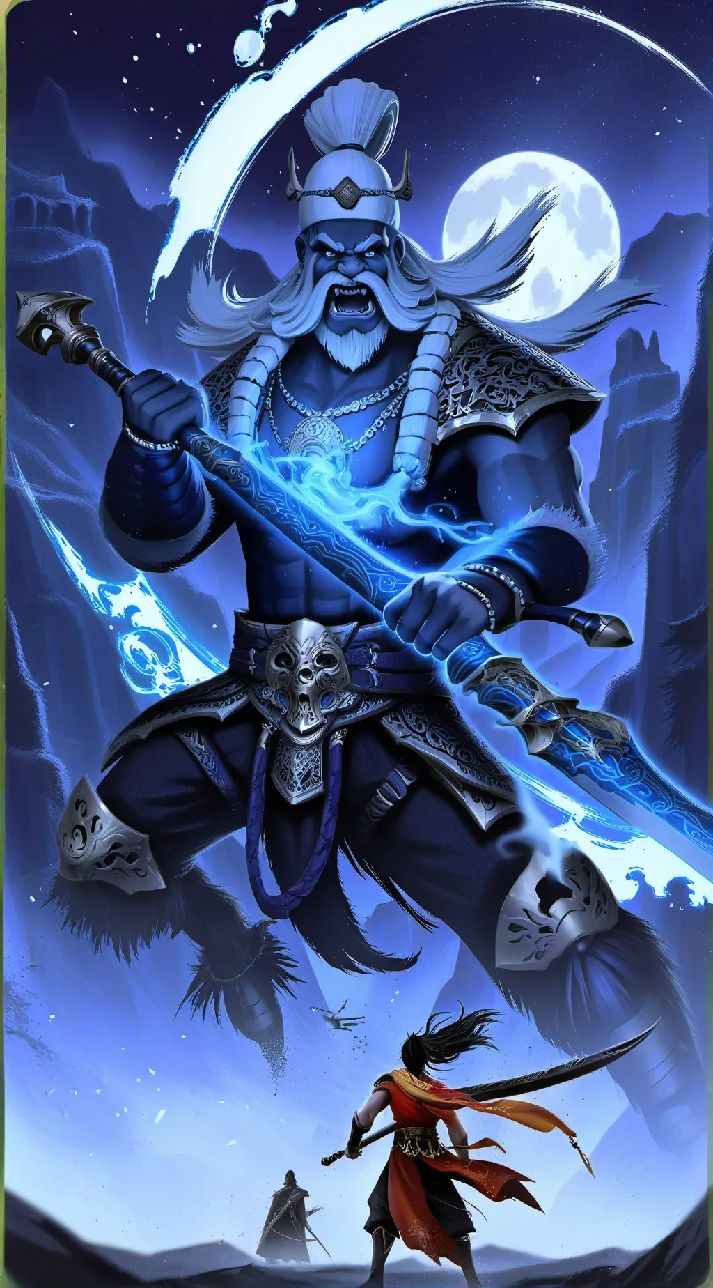 ai character: akasakapaka background