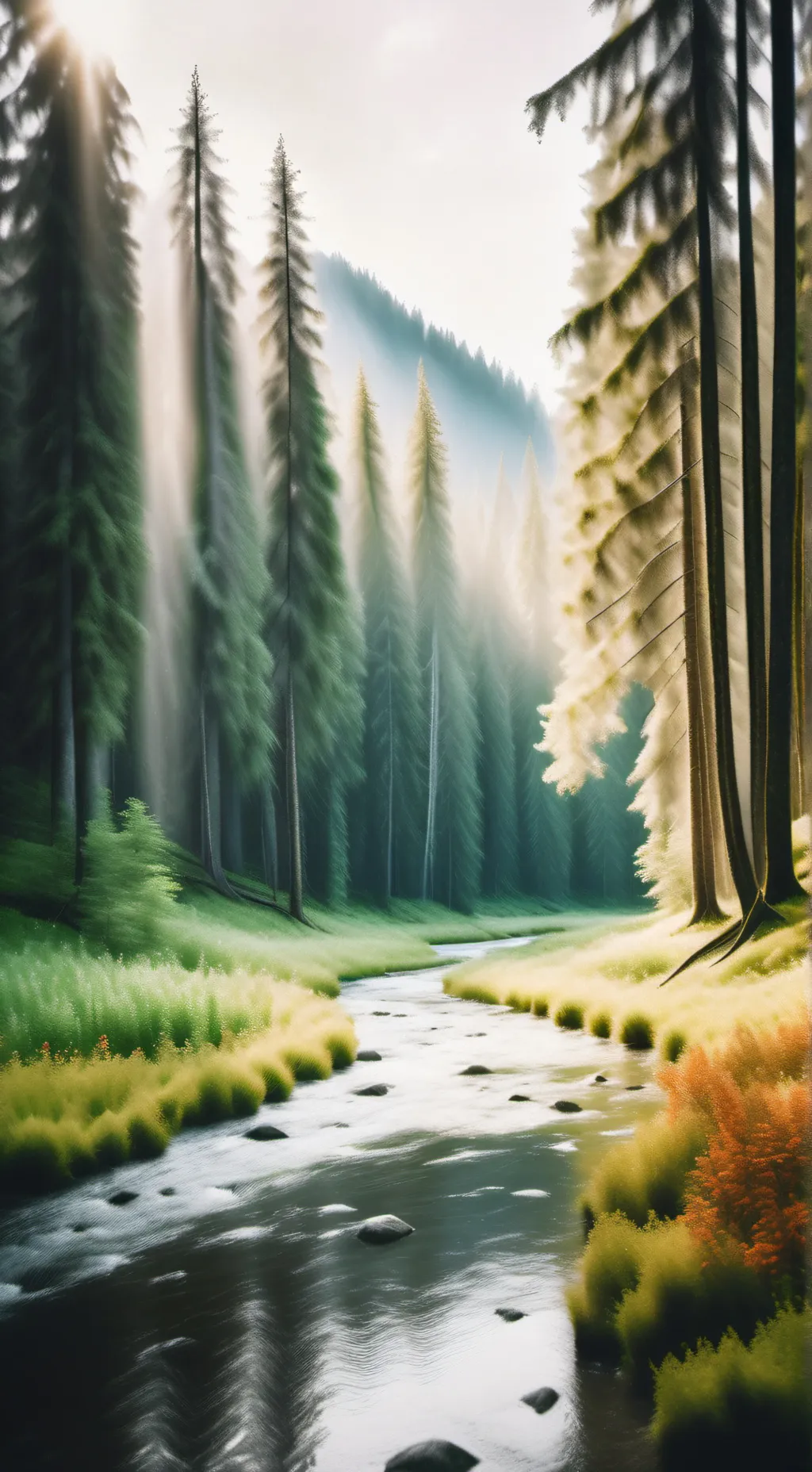 ai character: Upper moon background