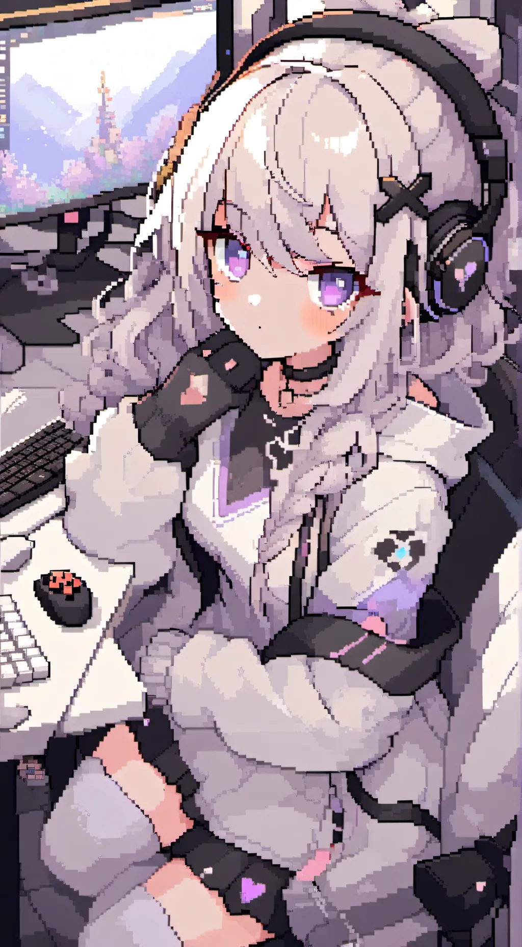 ai character: Maya & games background