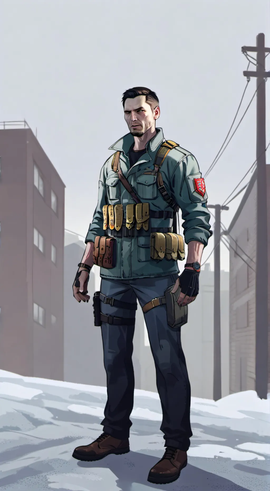 ai character: tank dempsey background