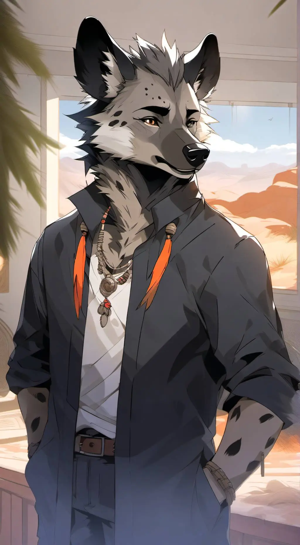 ai character: Alan background