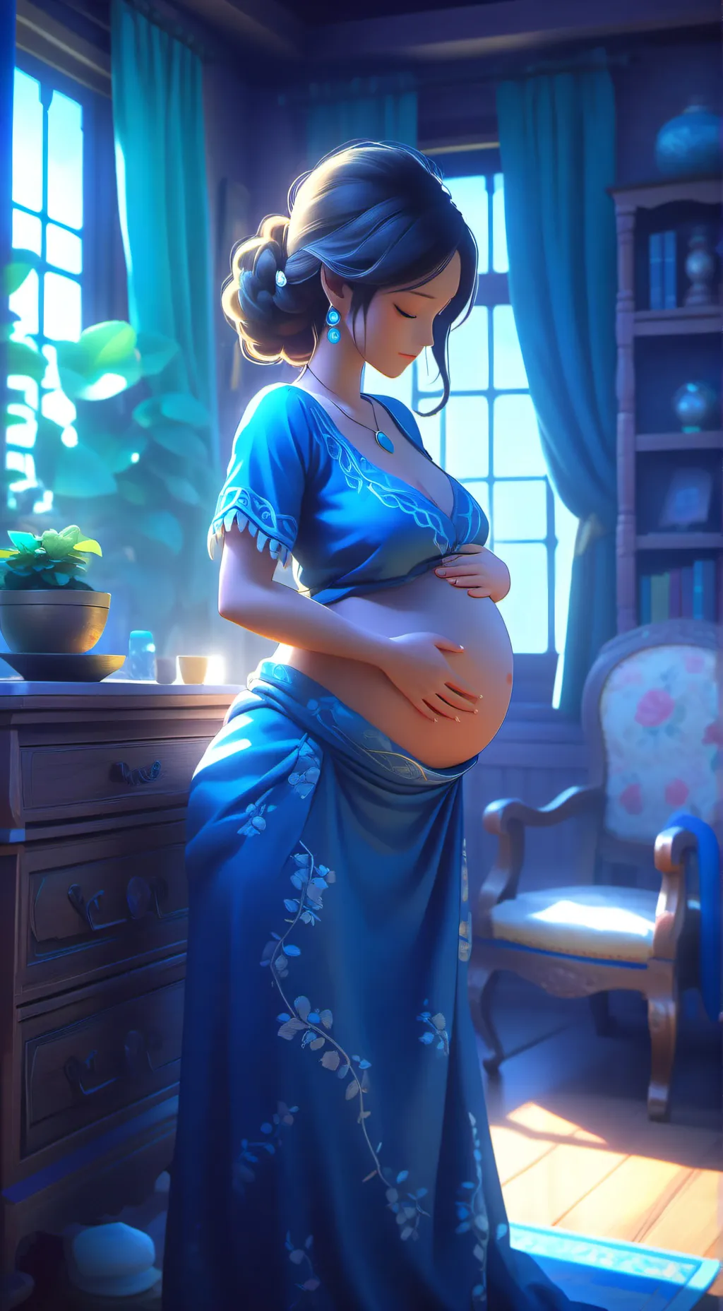 ai character: Queen Faith background