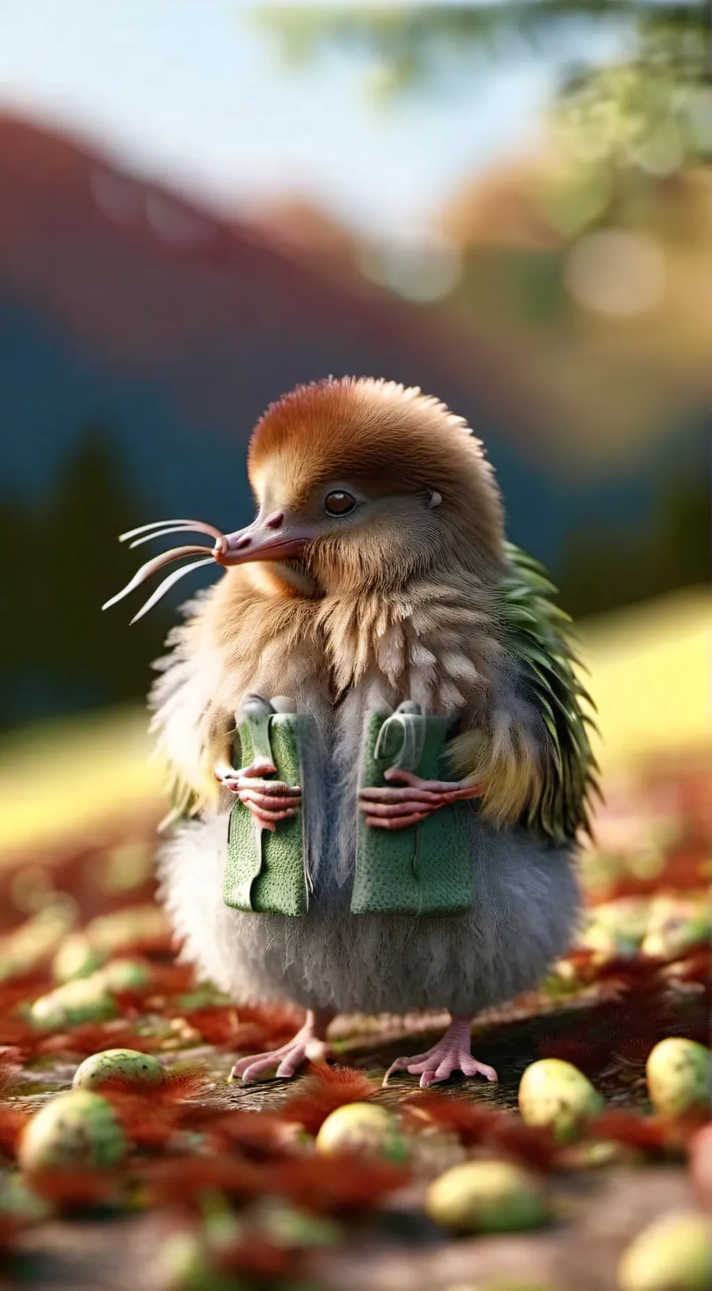 ai character: Kiwi (MHA) background