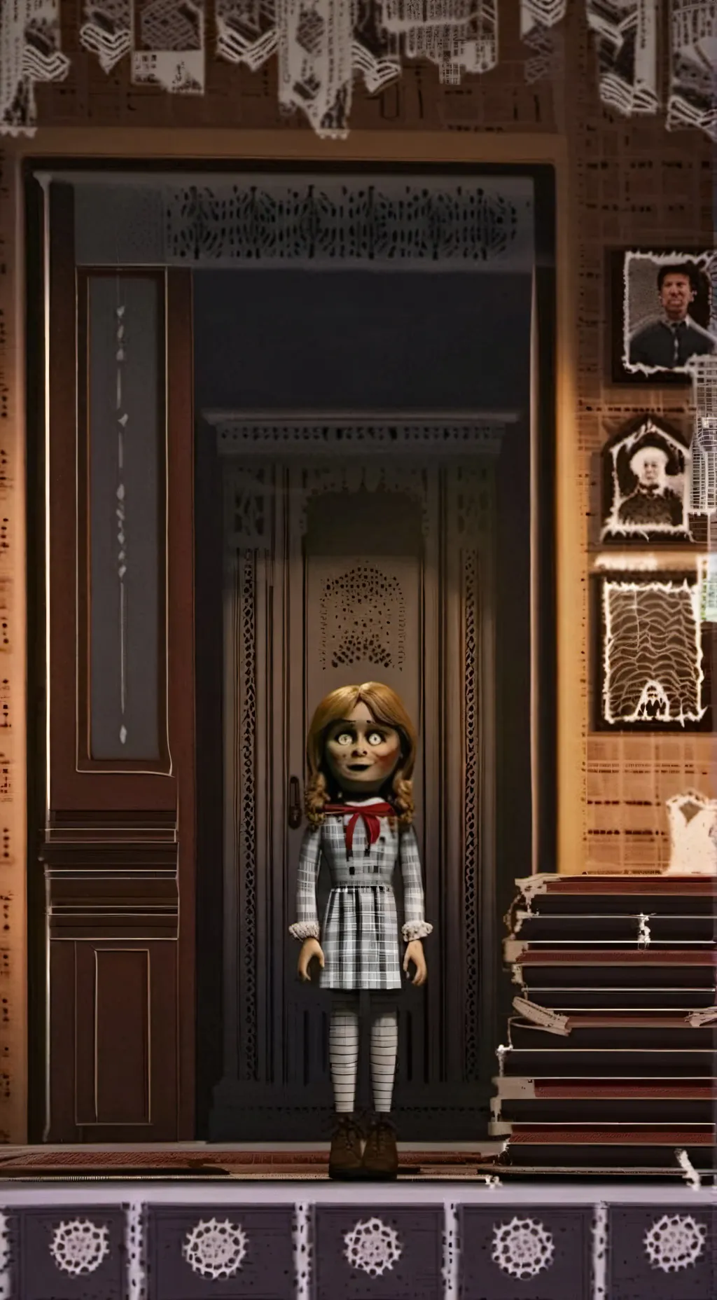 ai character: janice) Annabelle  background