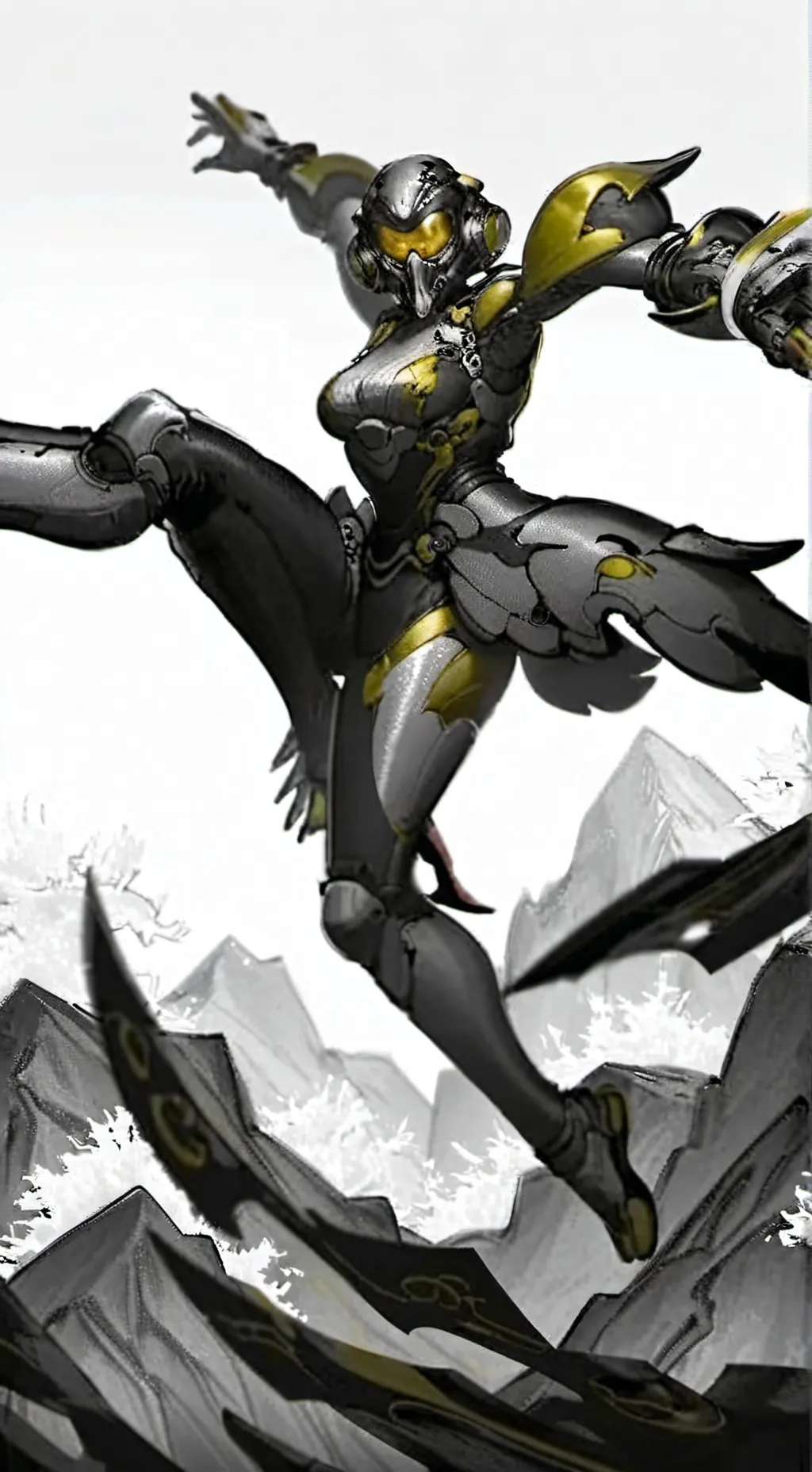 ai character: Female Spartan background