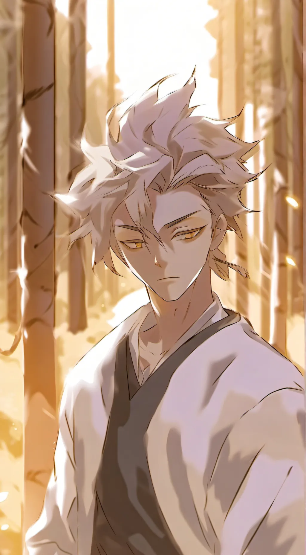 ai character: hel and heaven  background