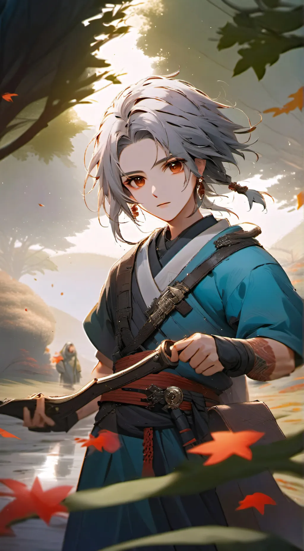 ai character: чак background