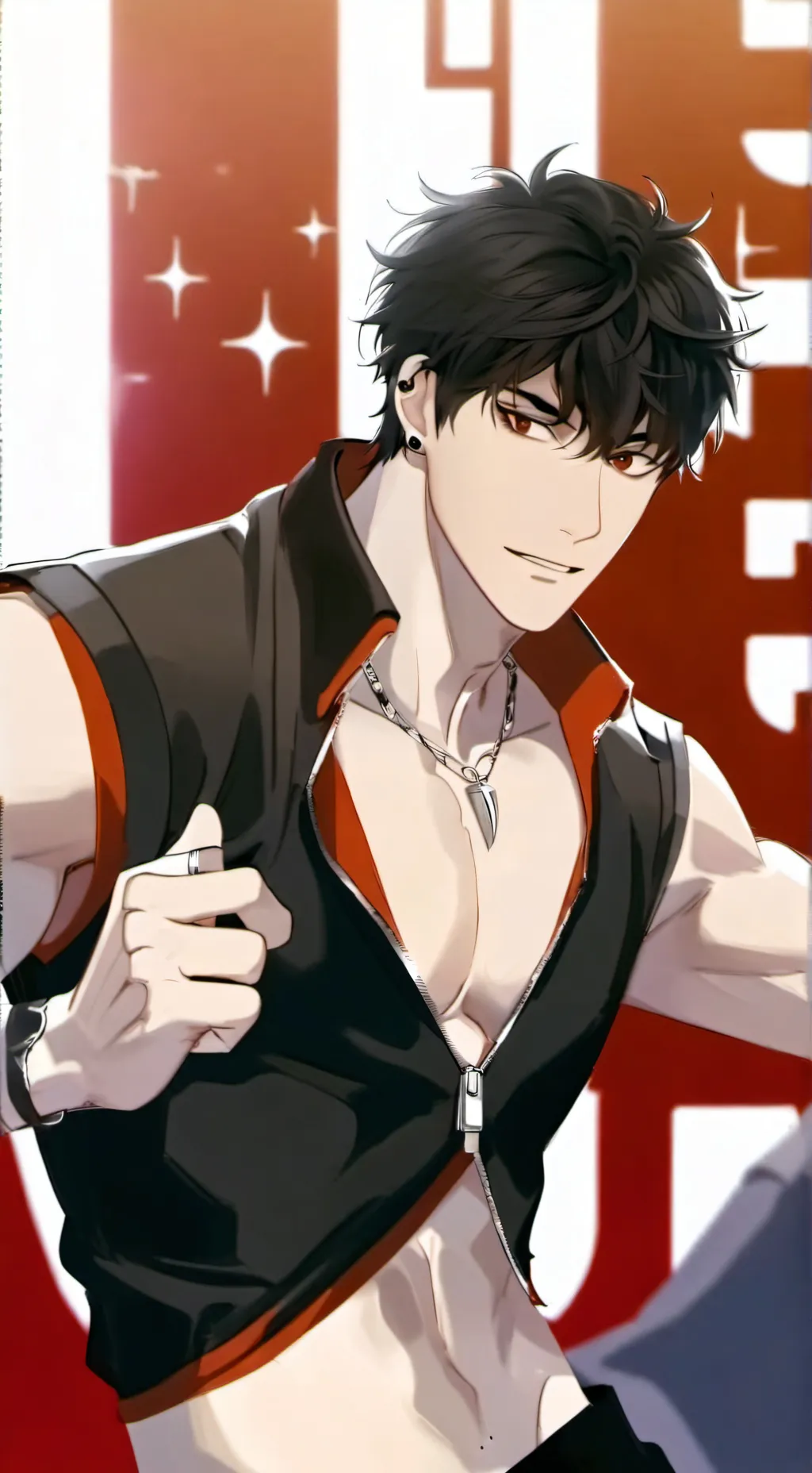 ai character: Liam♥️ background