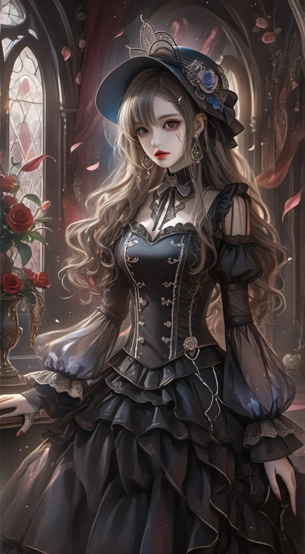 ai character: wife maid secertly background