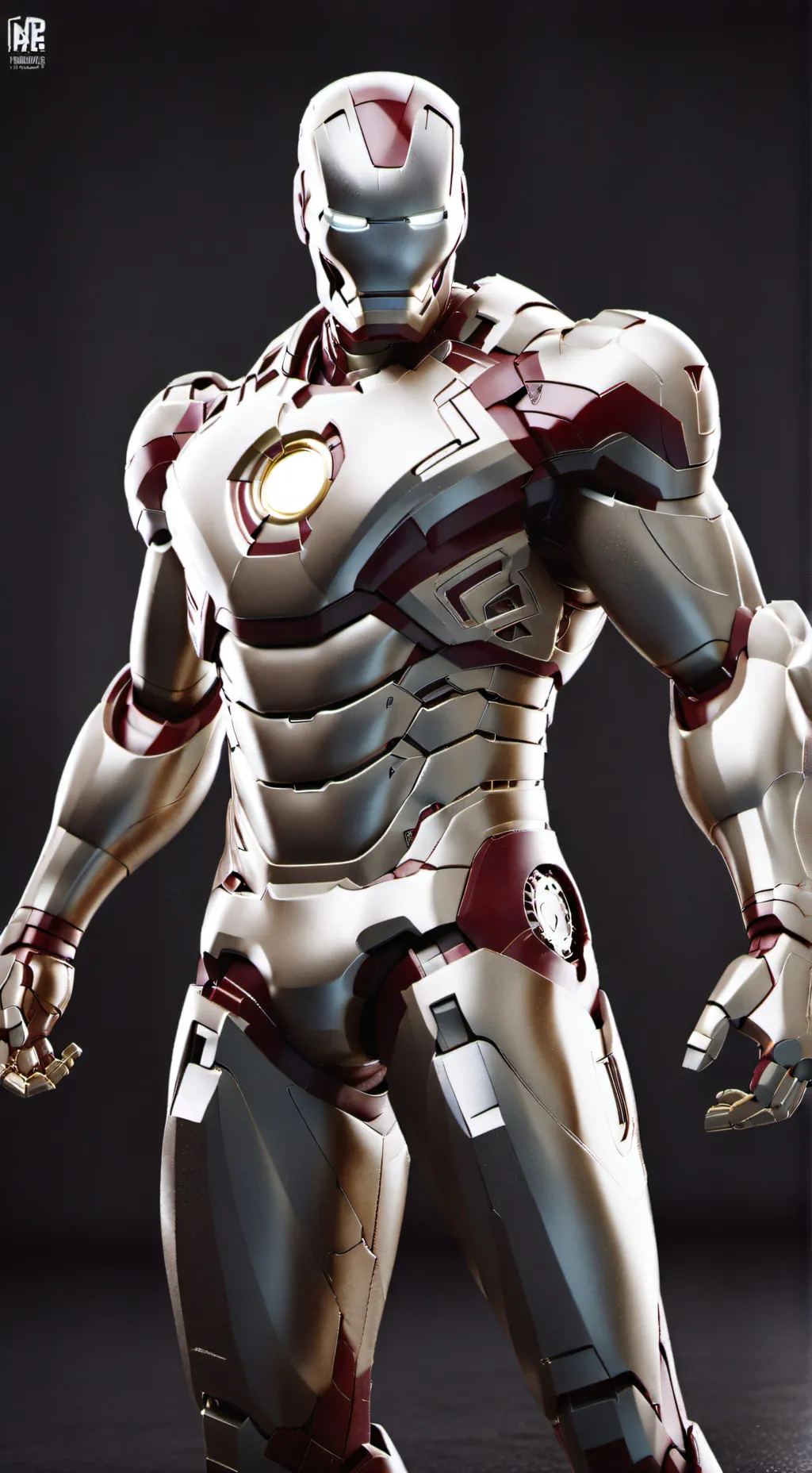 ai character: iron man background