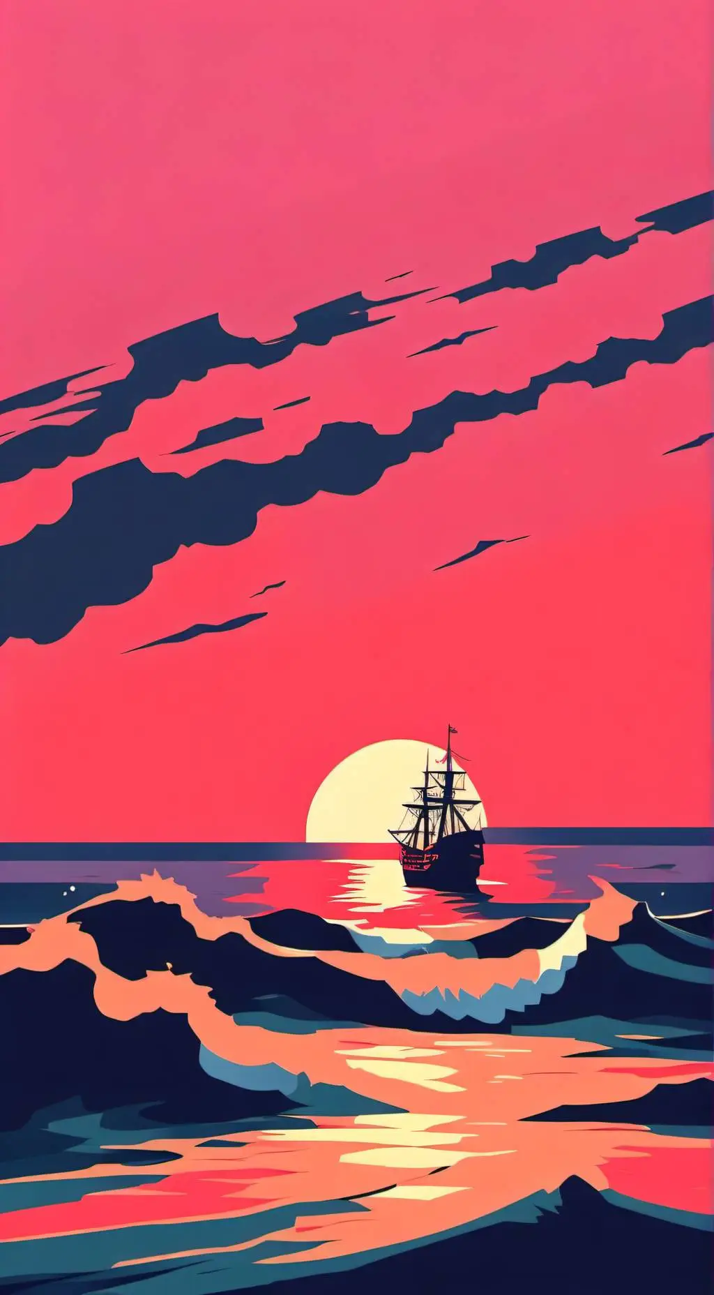 ai character: False Pleasure  background