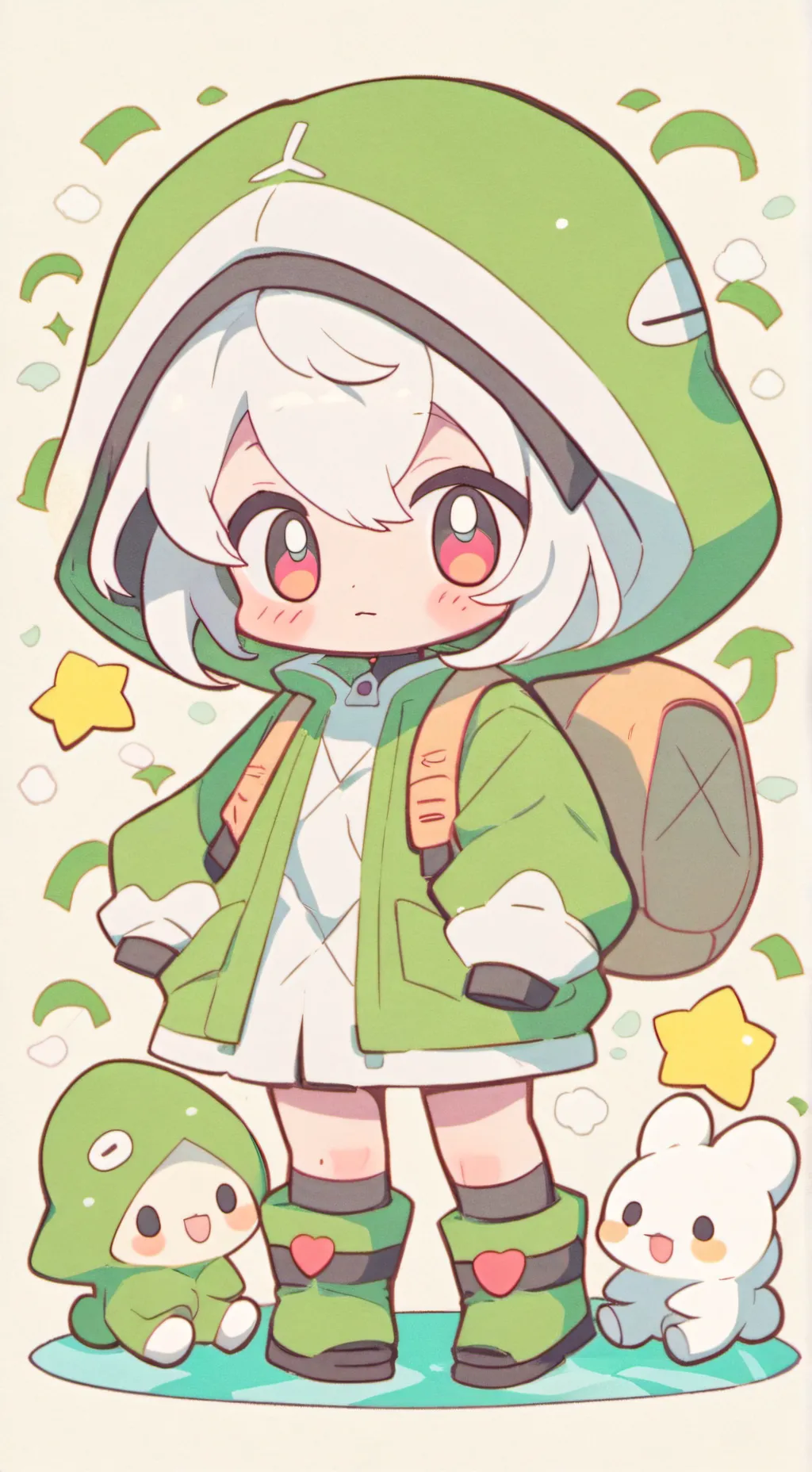 ai character: Phoebe  background