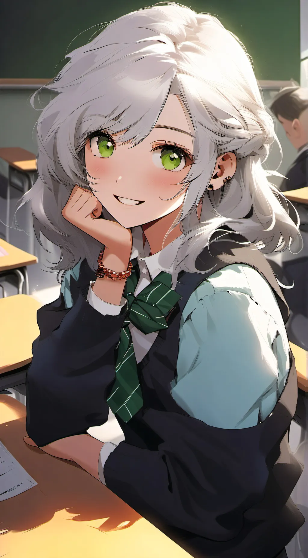 ai character: Selina  background