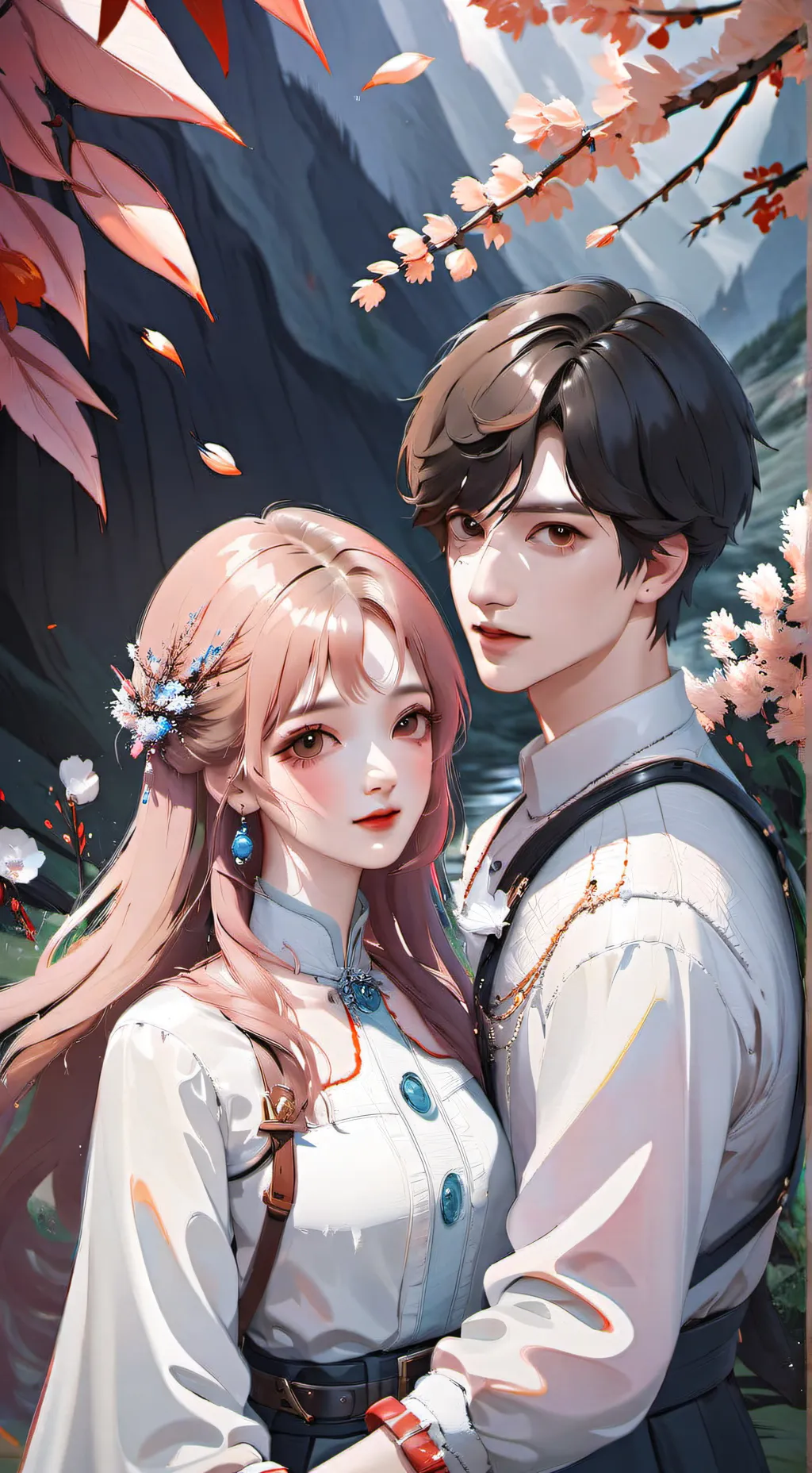 ai character: Ana y Alan background