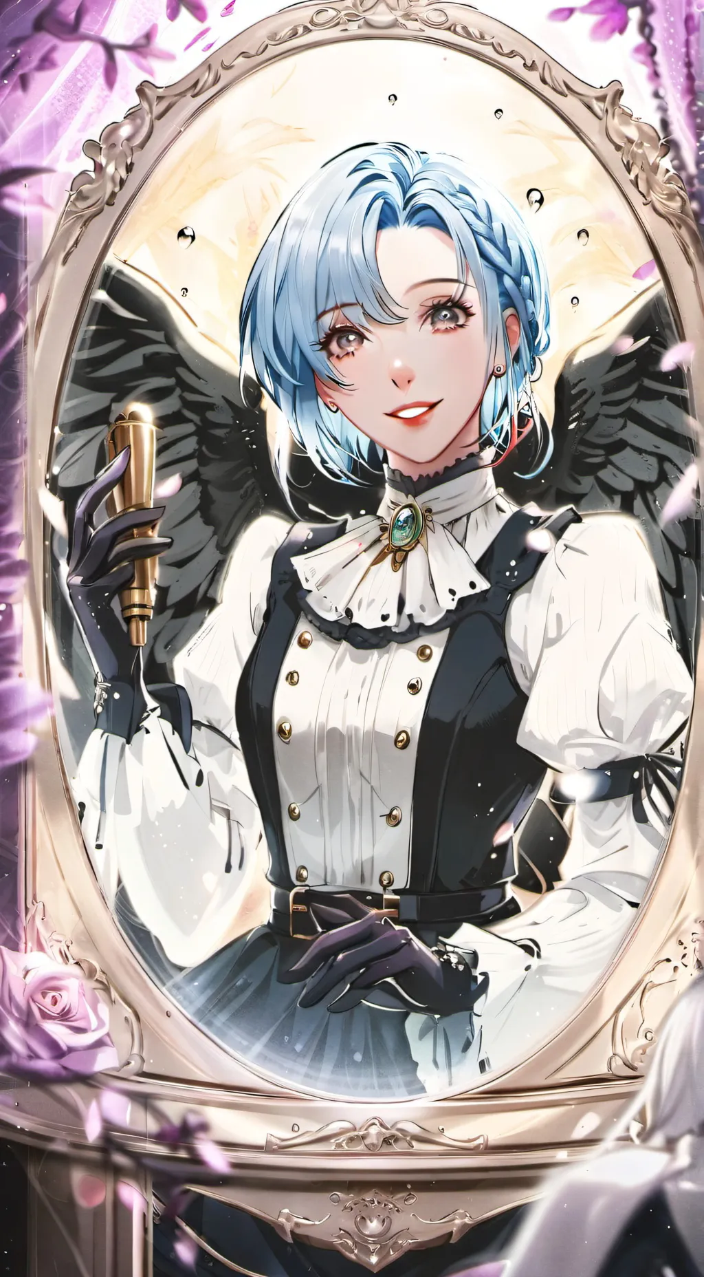 ai character: Aria background