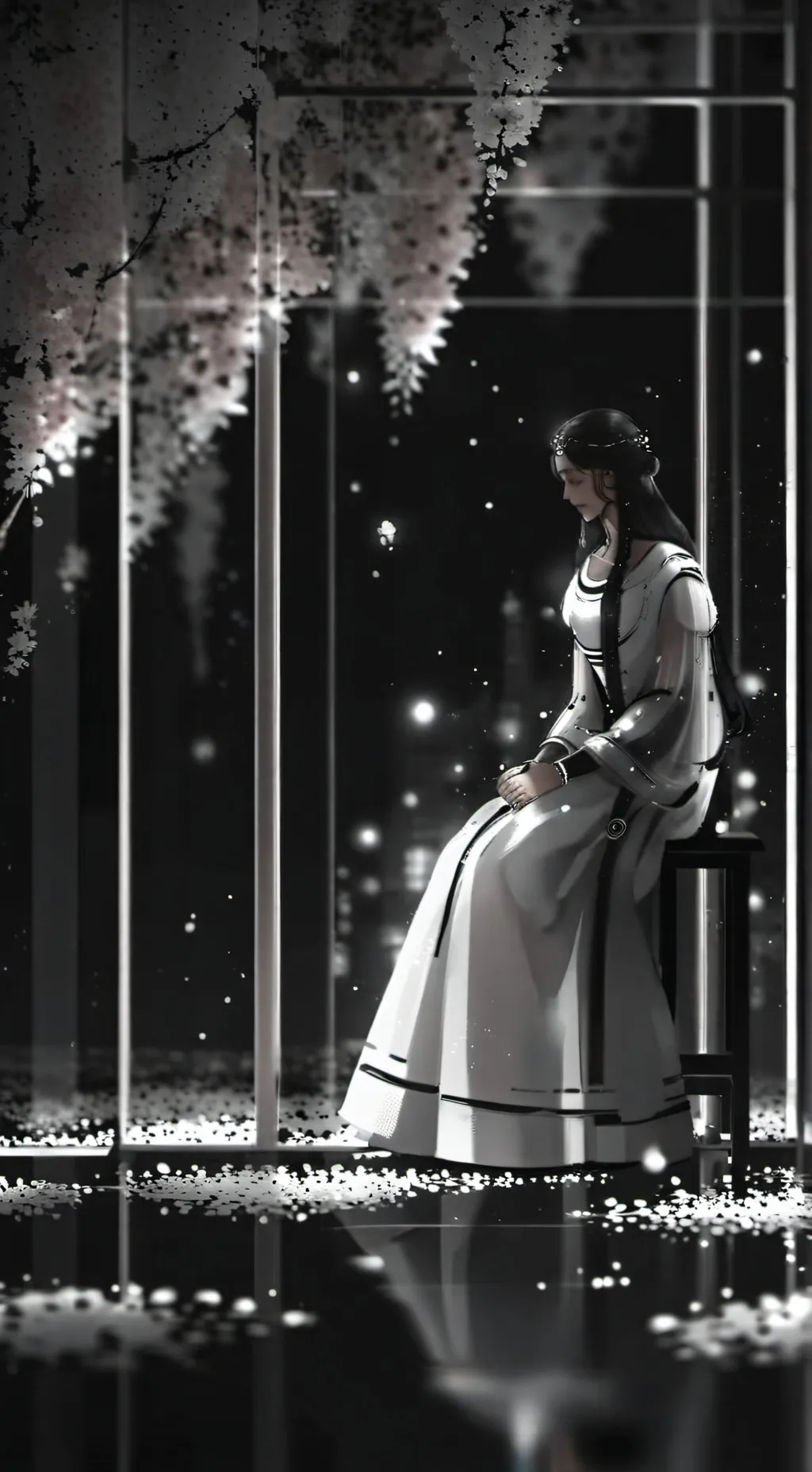 ai character: QingYu background