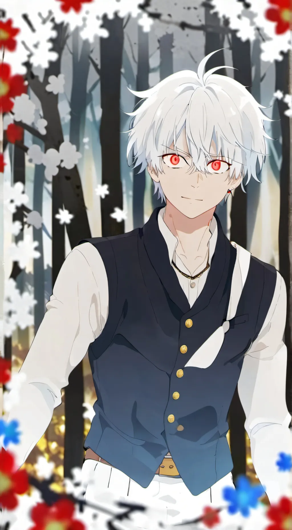 ai character: kurozaki background